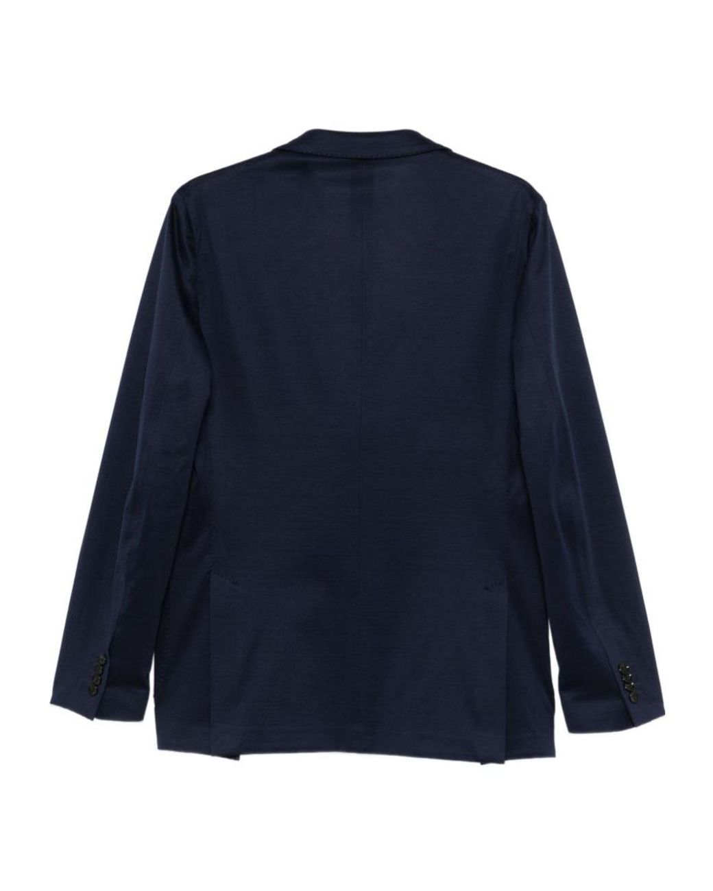 Lardini Blue Single-Breasted Patch-Pocket Blazer for men