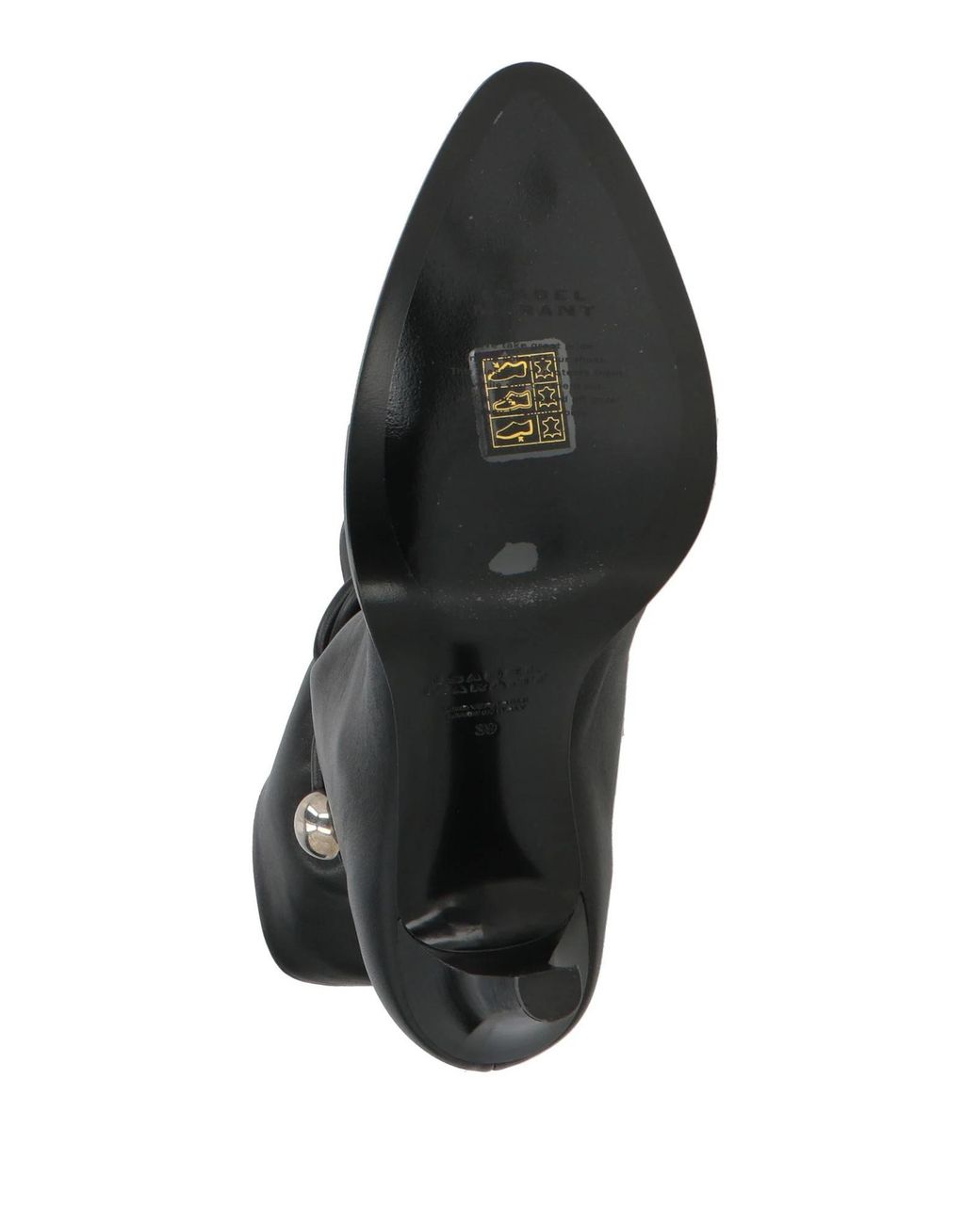 Isabel Marant Black Ankle Boots Lambskin