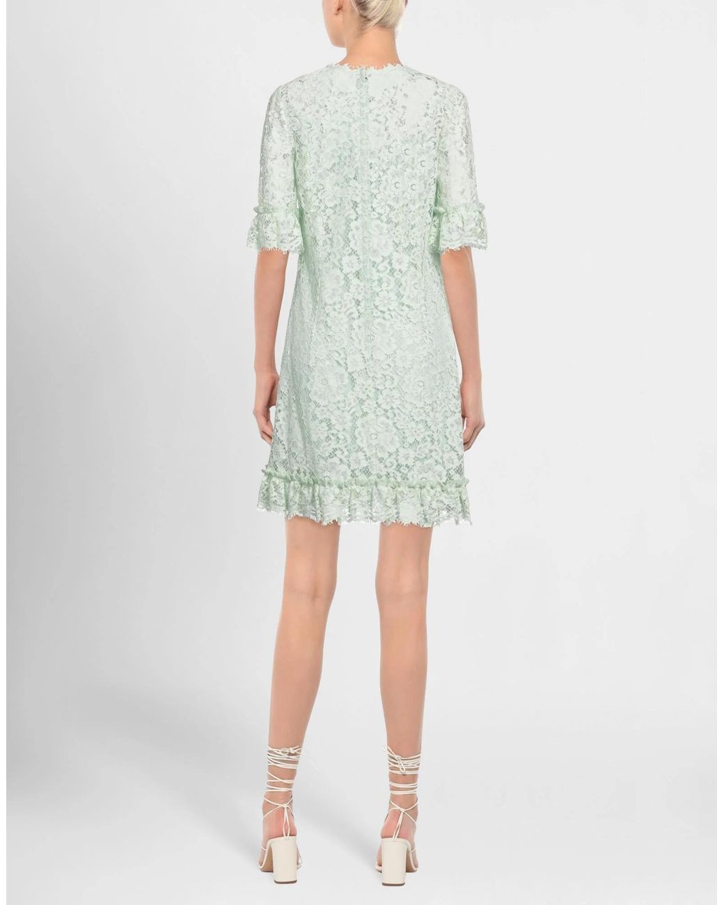 Dolce & Gabbana Green Short Dresses