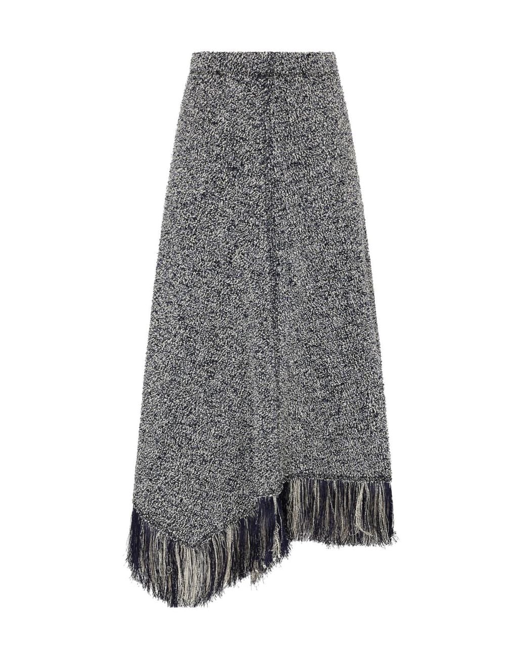 Rabanne Gray Skirt Rabanne