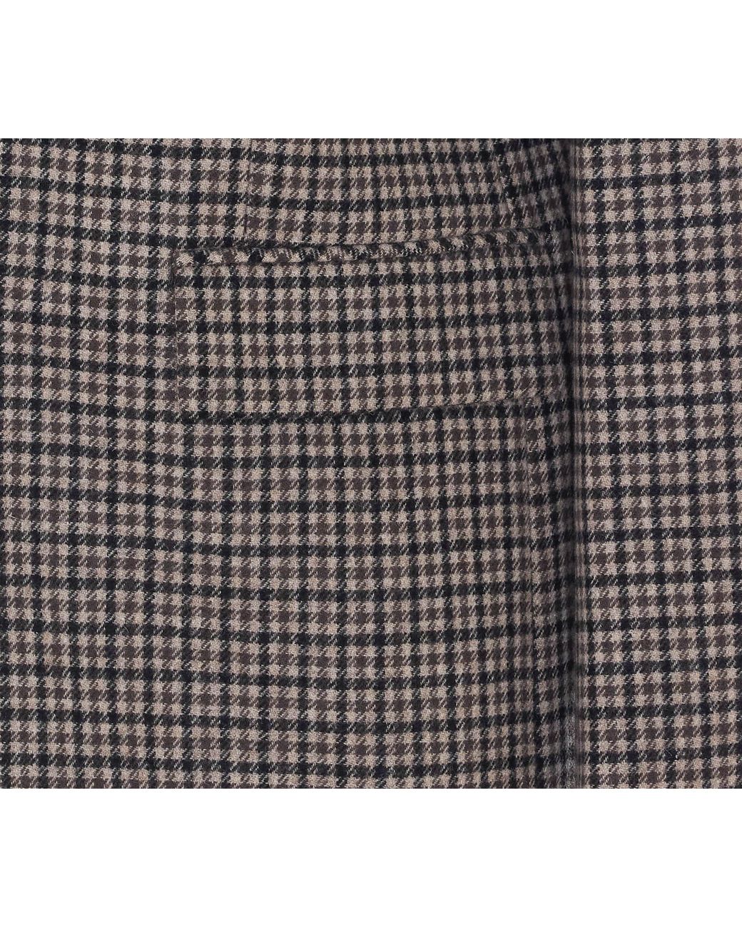 DUNST Gray Lily Checked Single-Breasted Blazer for men