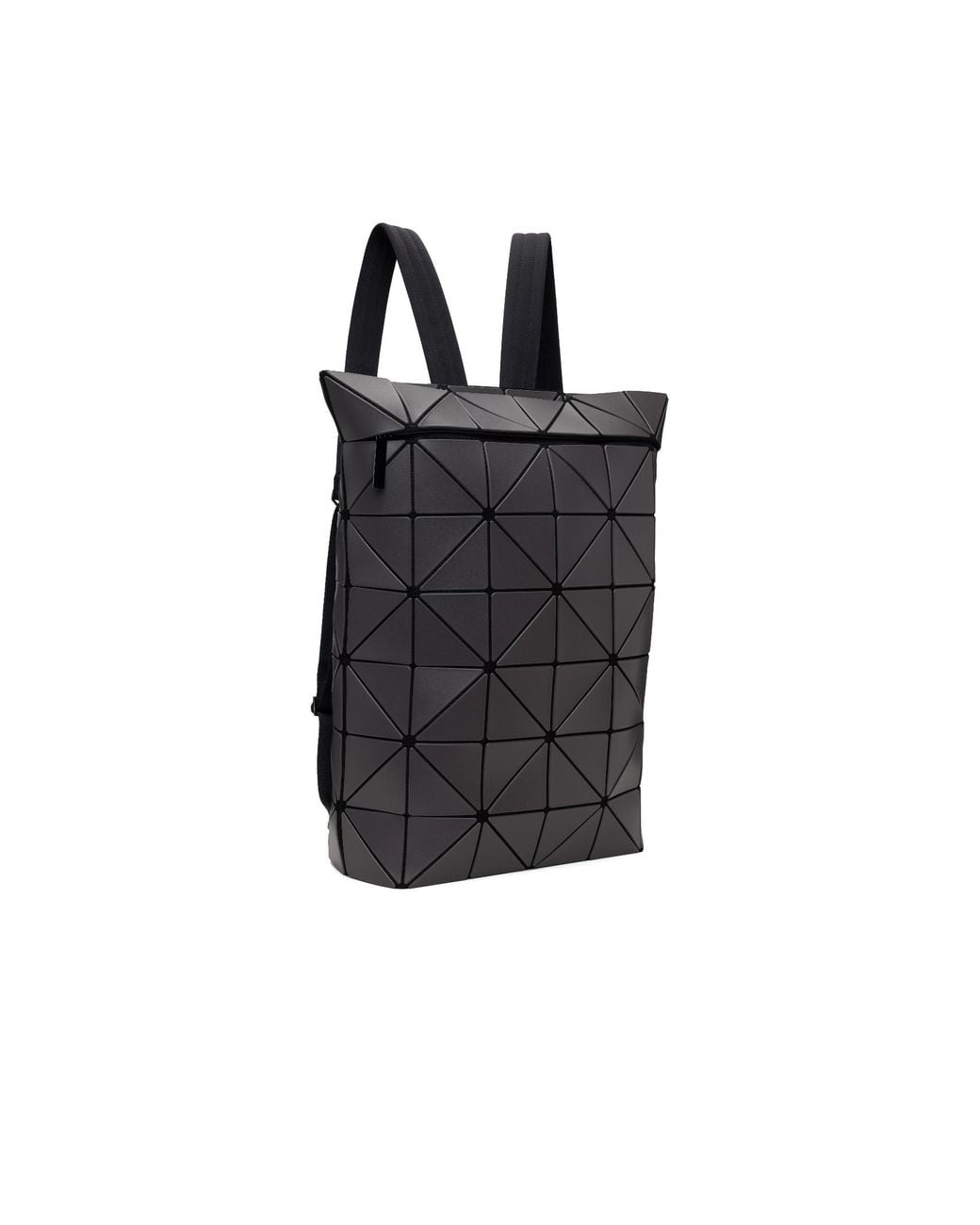 Issey Miyake Black Blocky Zipped Backpack for men