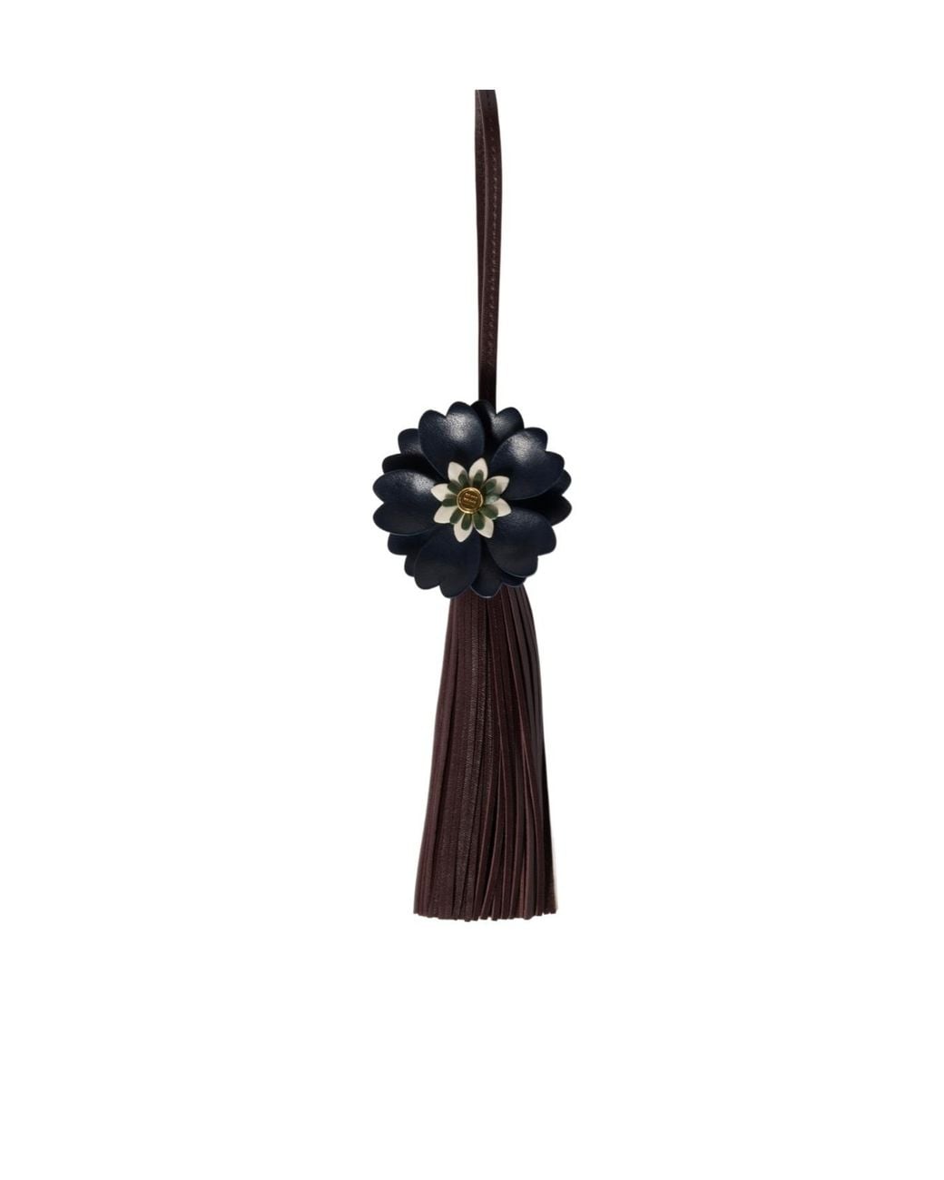 Miu Miu White Floral Fringed Bag Trick