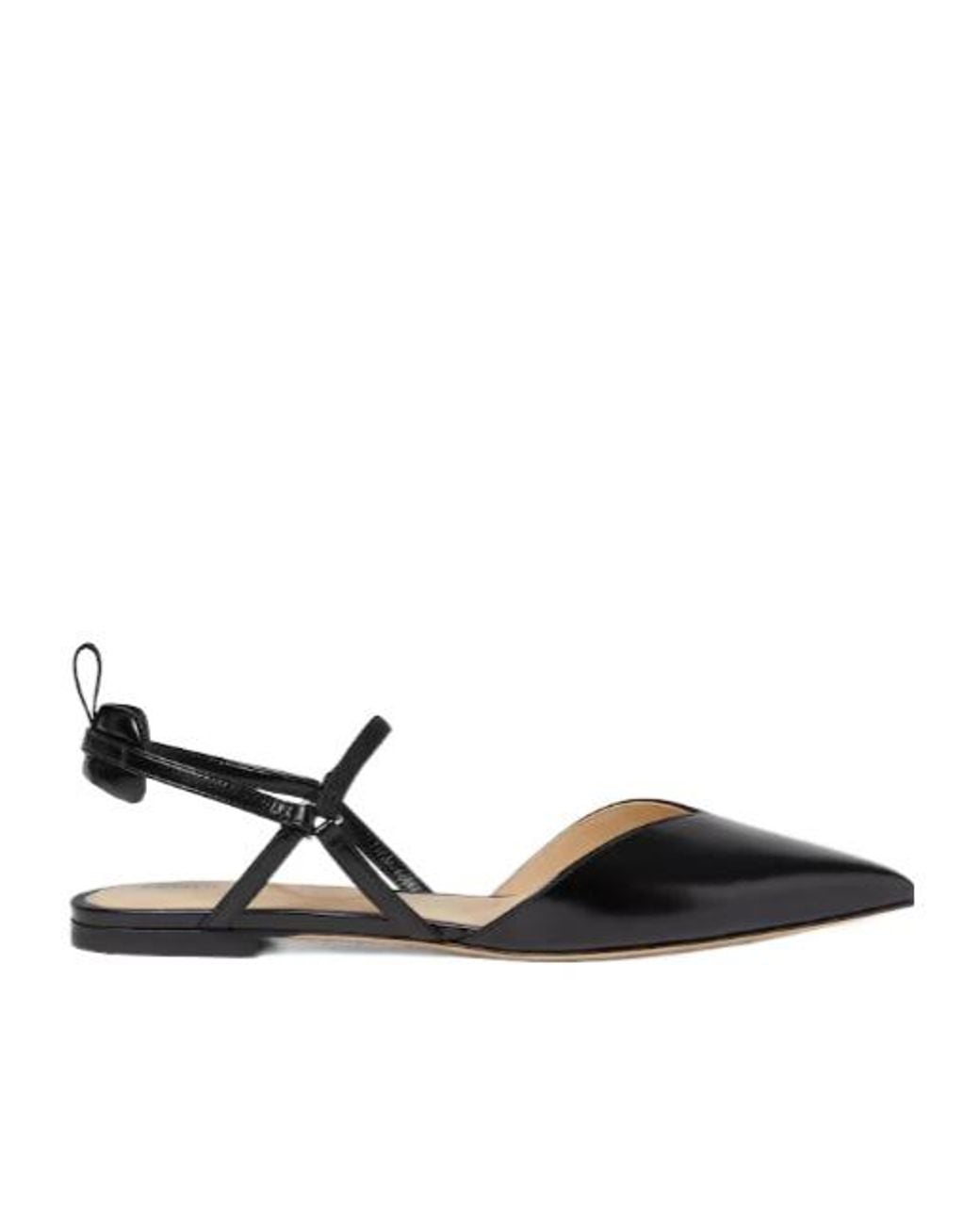 Fendi Black Very Colibrì Leather Low-Heeled Slingbacks