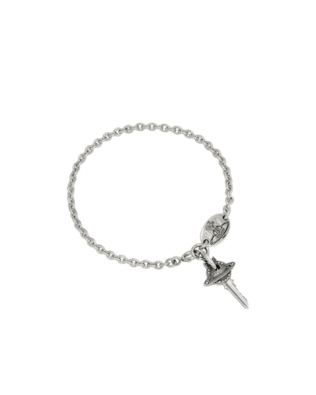 Vivienne Westwood Multicolor Curzio Orb Charm Bracelet for men