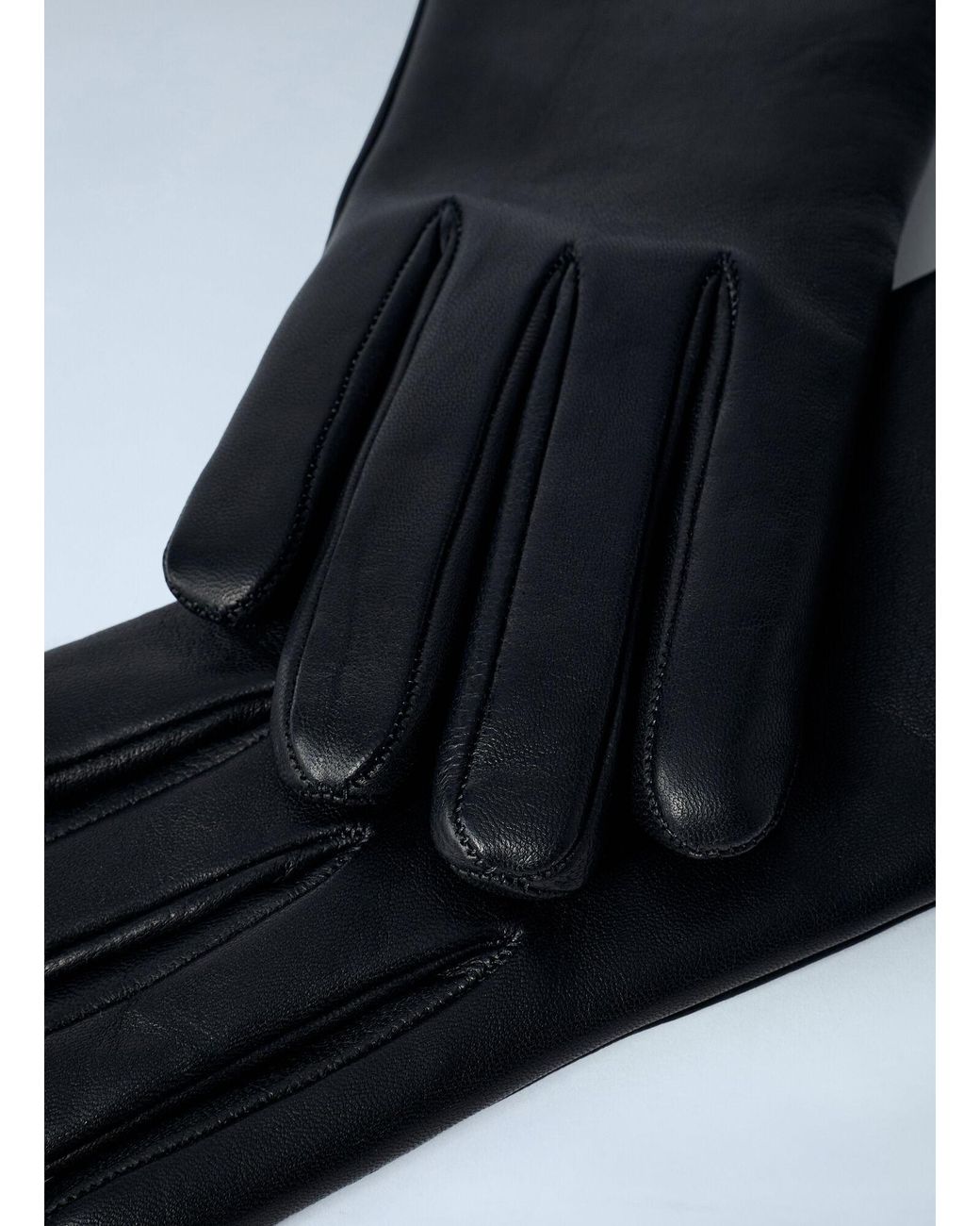 Gucci Black Full Finger Gloves