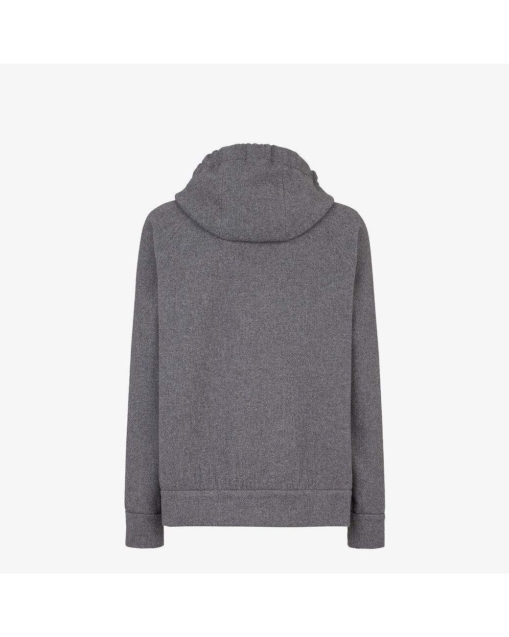 Fendi Gray Jersey Sweatshirt for men