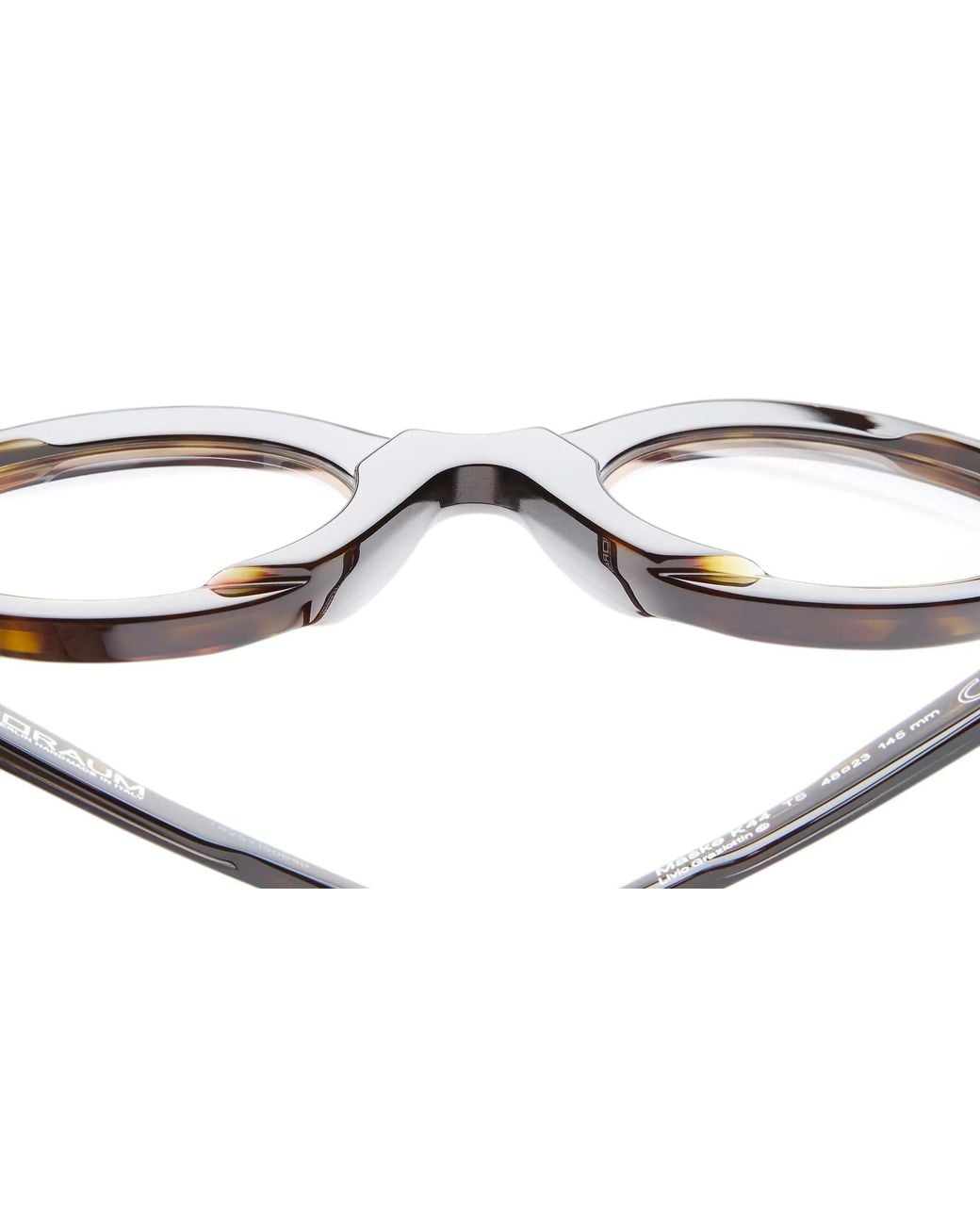 Kuboraum White Maske K44 Tortoise for men