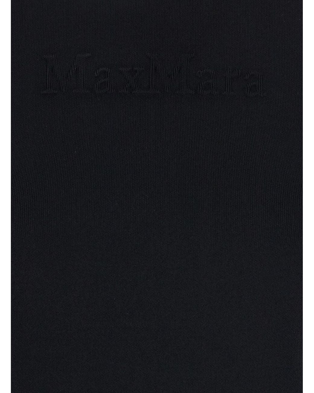 Max Mara Black Adelio Crewneck Short-Sleeved T-Shirt