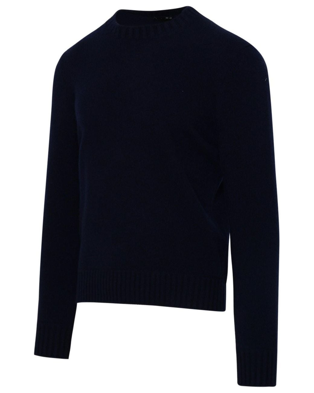 Gran Sasso Blue Long-Sleeved Crewneck Jumper for men