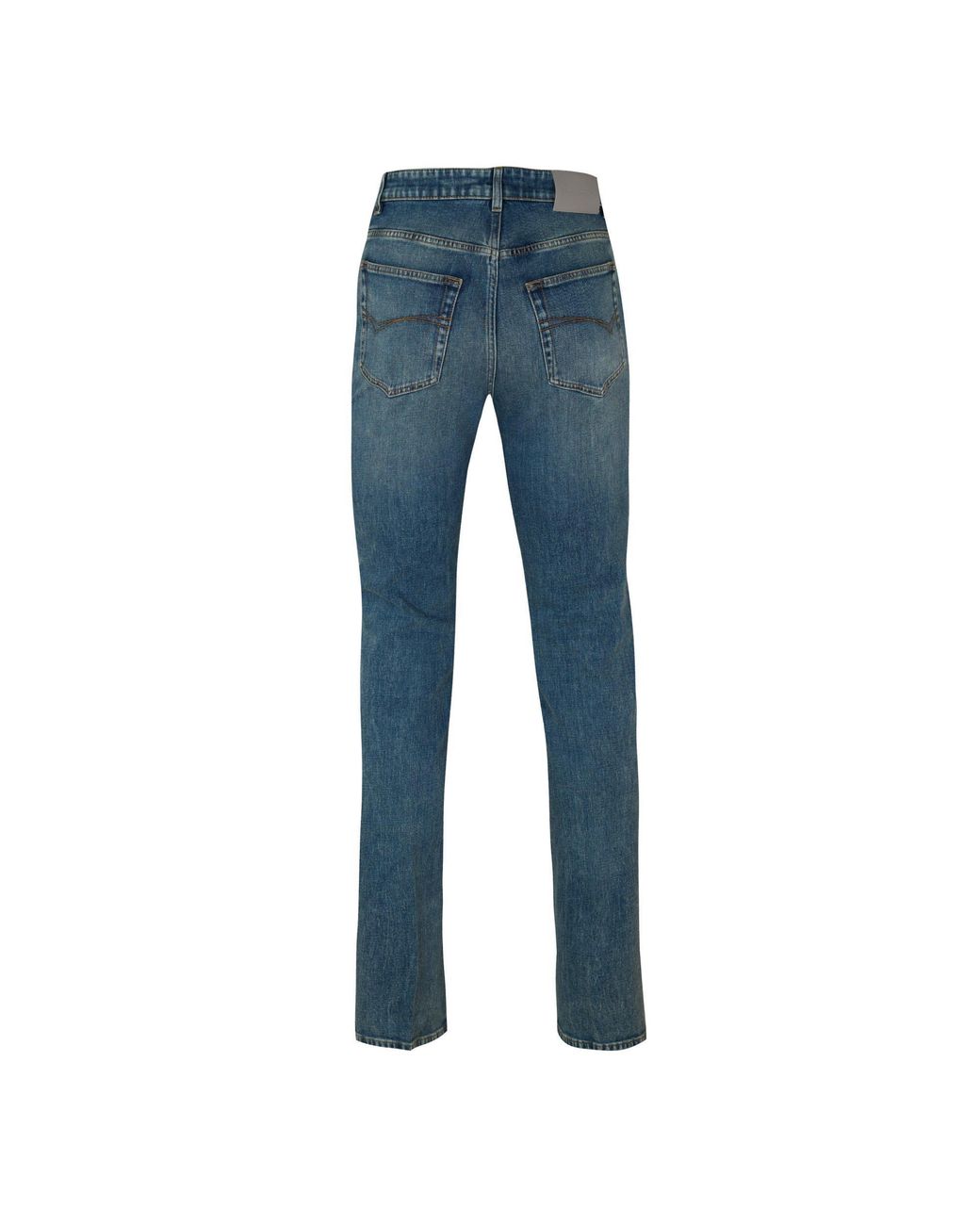 Balenciaga Blue High-Waist Jeans