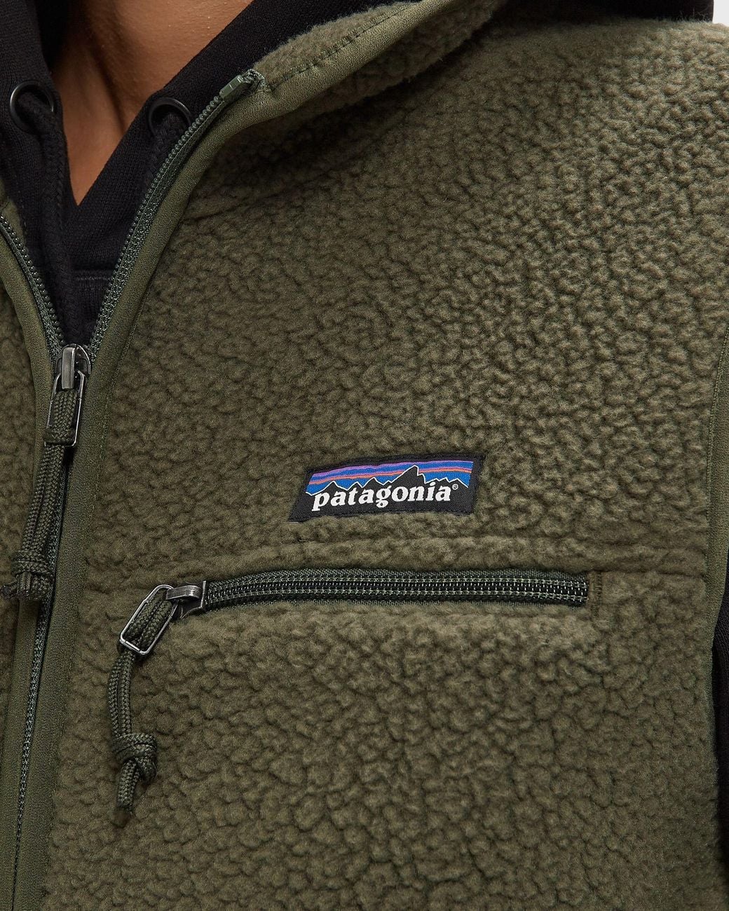 Patagonia Green Retro Pile Fleece Vest