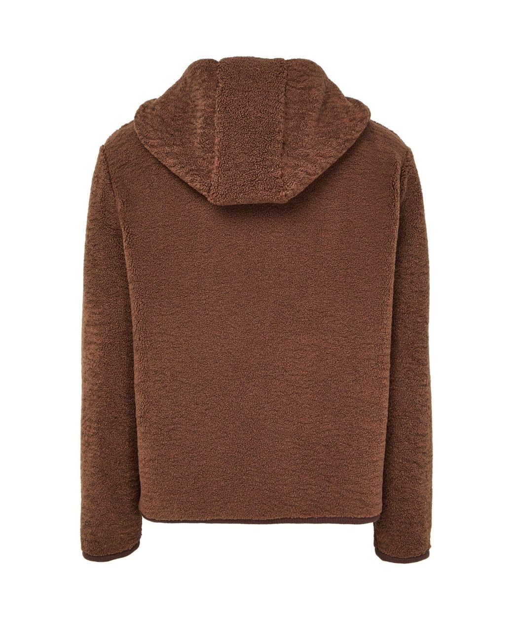 Moncler Brown Zipped-Up Cardigan