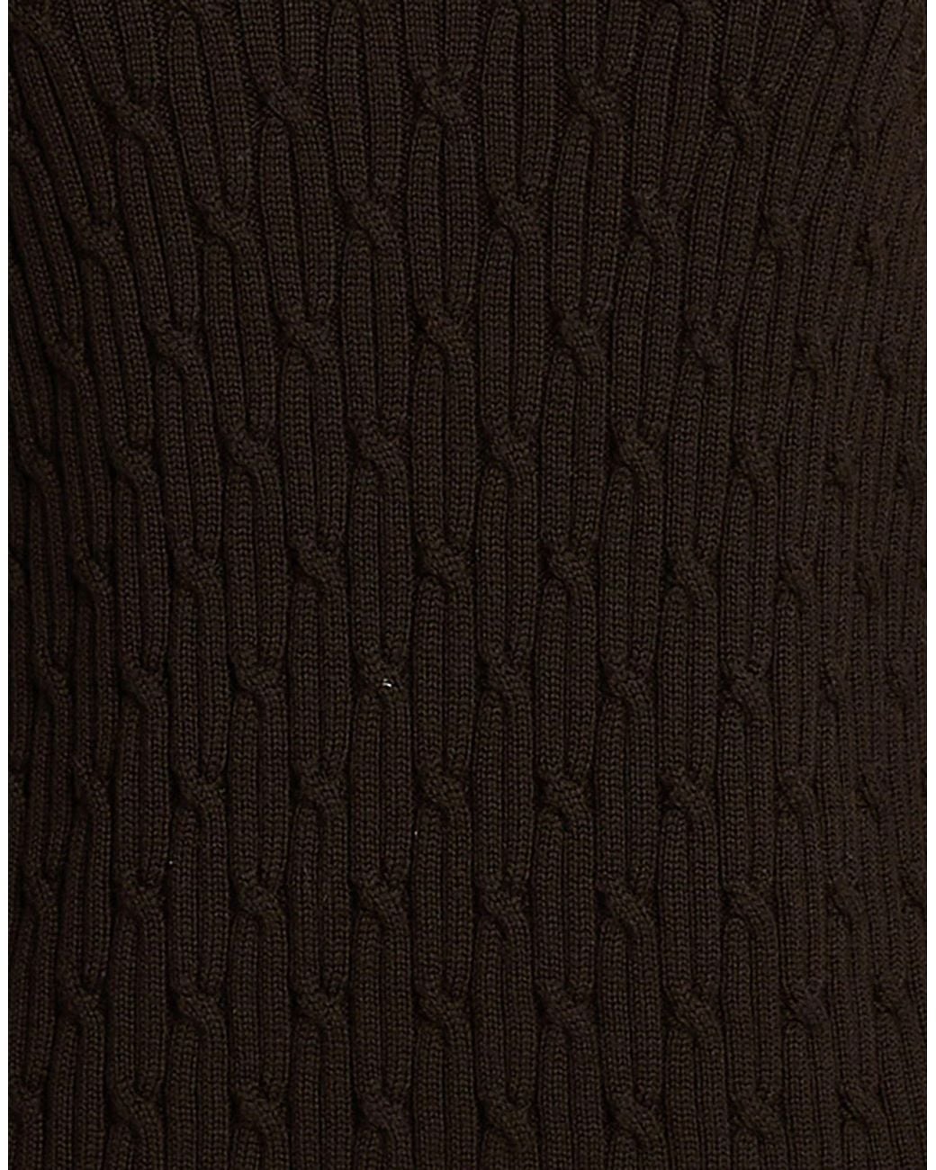 Max Mara Black Long Sleeves Jumpers