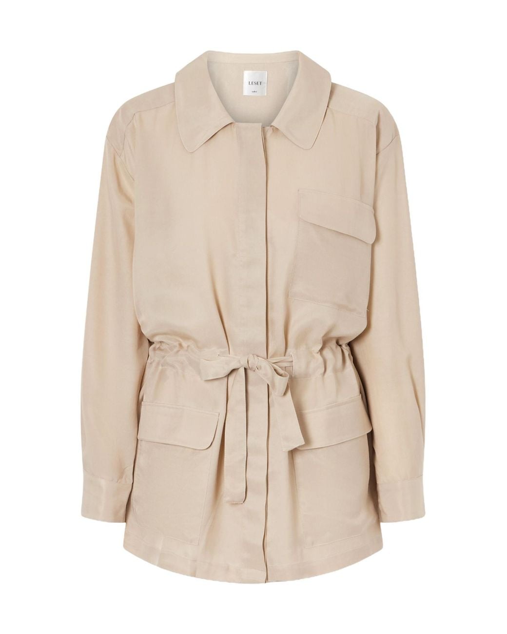 Leset Natural Simple Short Coat