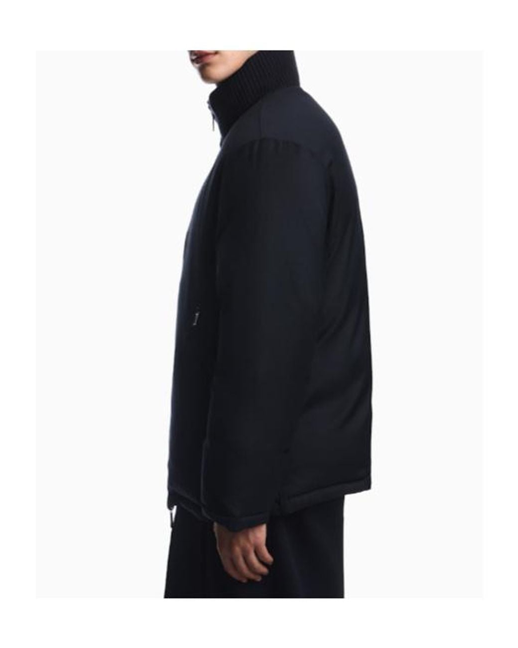 Emporio Armani Blue Down Jacket for men