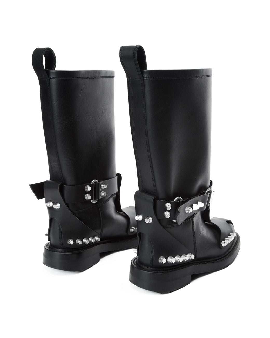 Alexander Wang Black Dixon Buckle Boots
