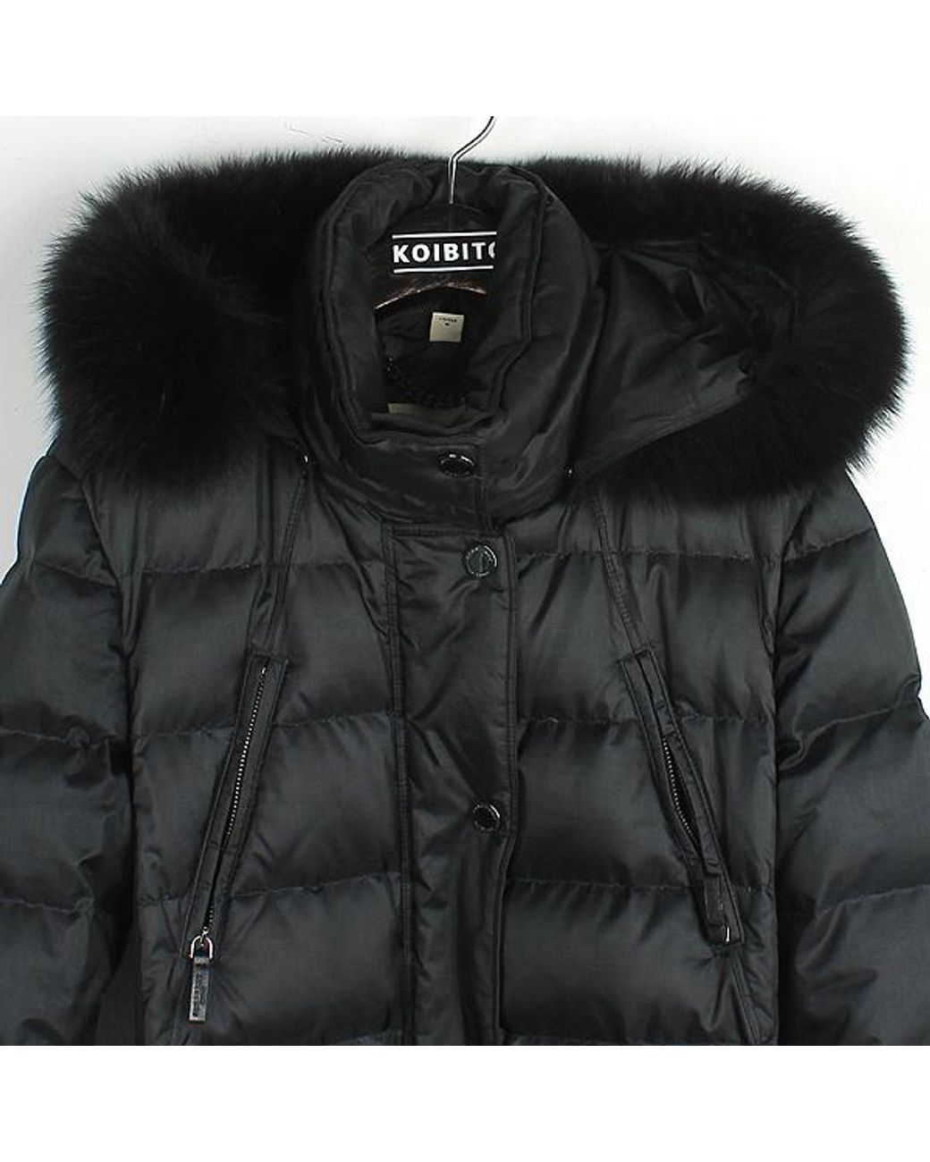 Burberry Black Long Padded Down Jacket