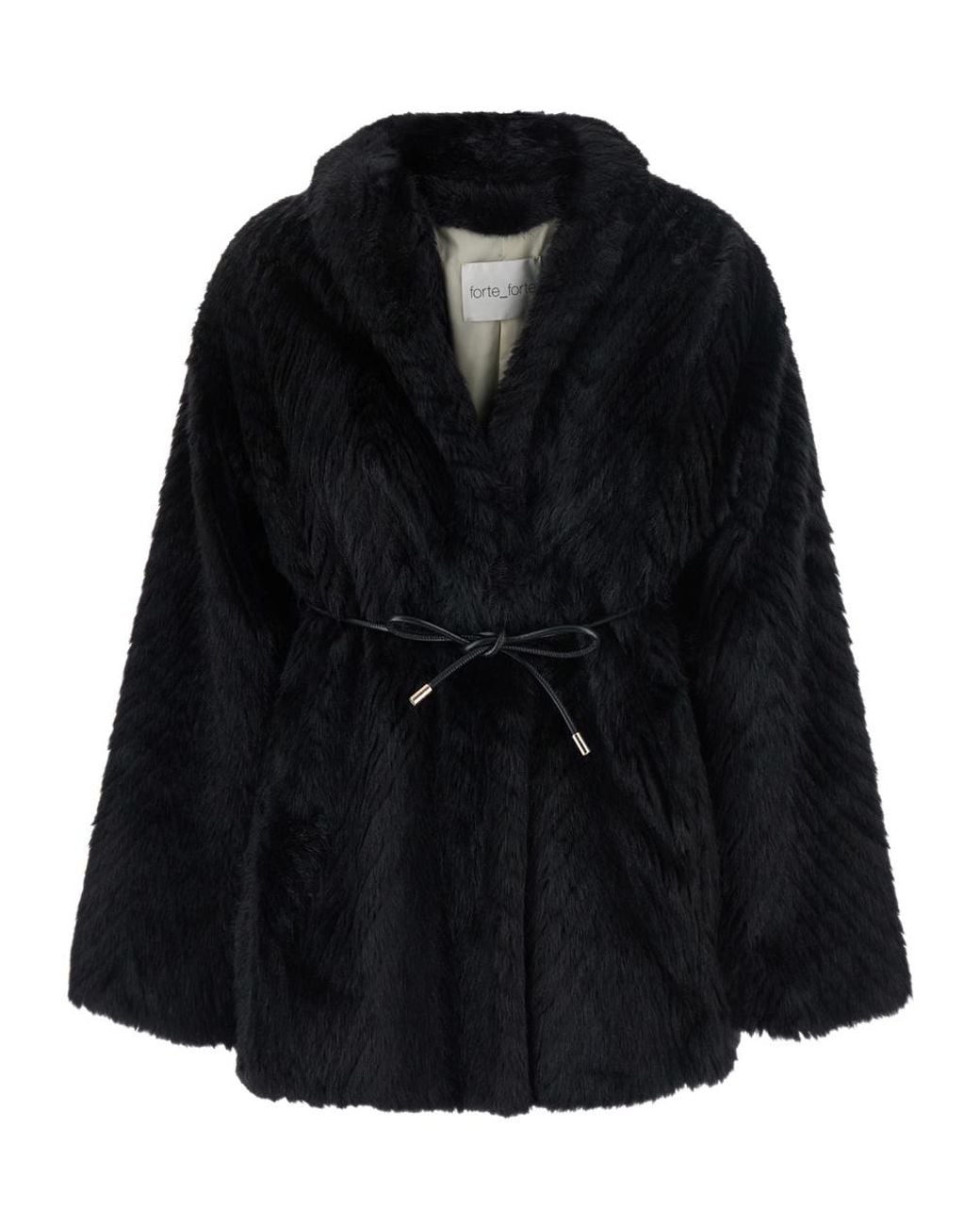 Forte_forte Black Long-Sleeve Casual Jacket