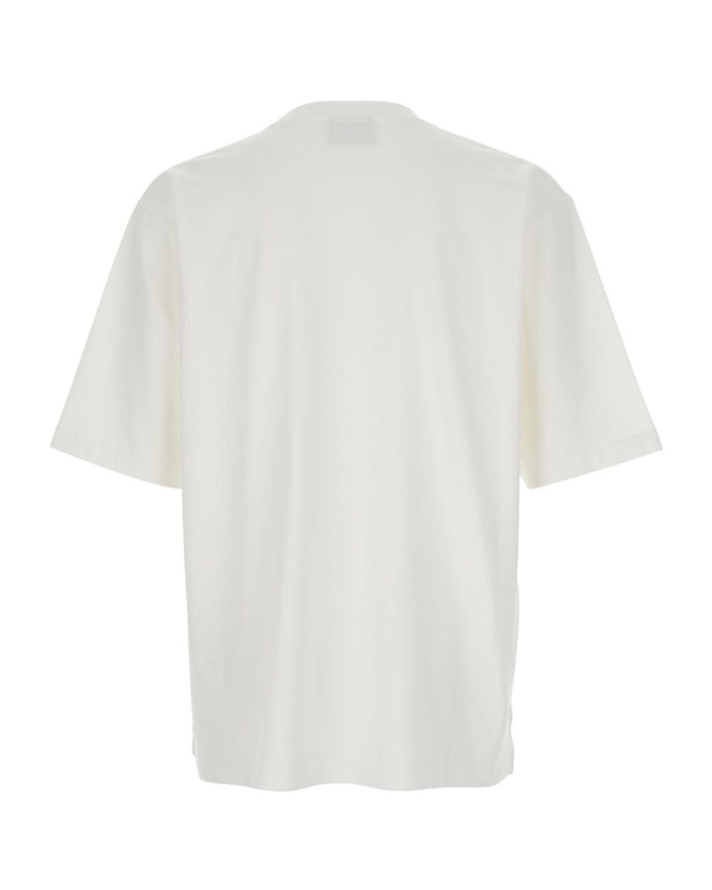 DSquared² White Dsquared T-Shirt With Embroidery for men