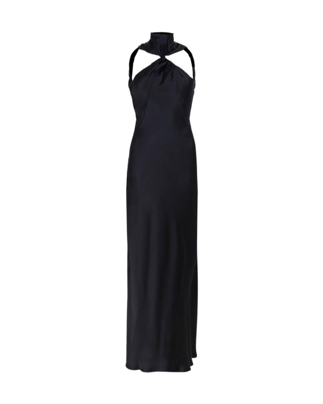 The Attico Black Sleeveless Dress