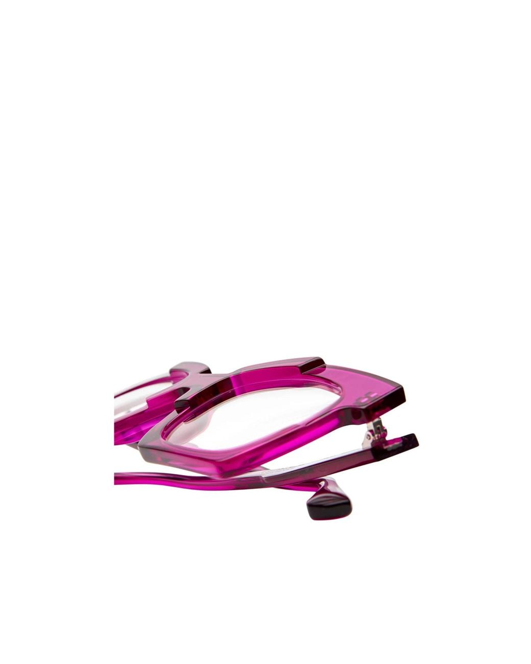 Kuboraum Pink K5 Square-Frame Glasses for men