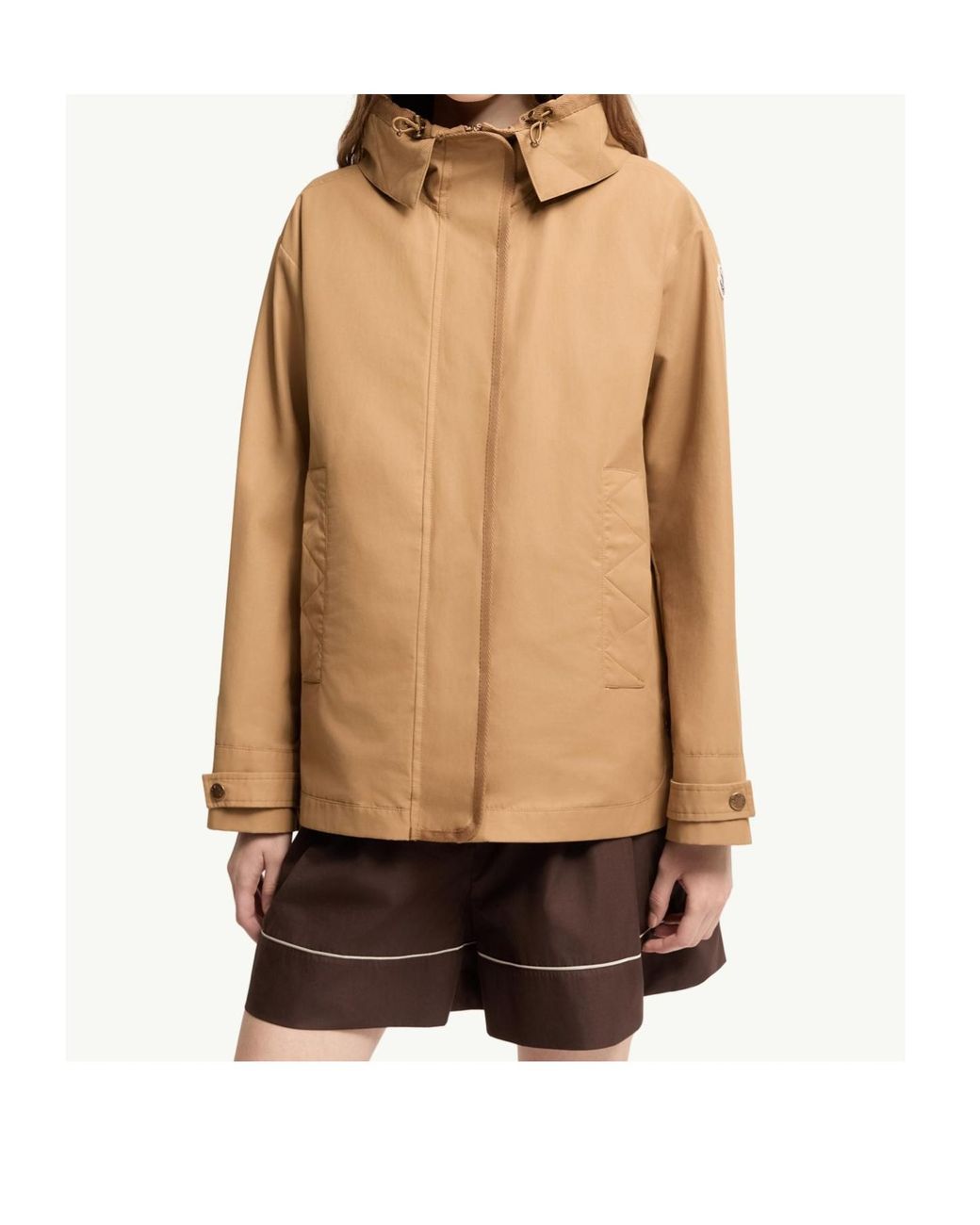 Moncler Natural 2-In-1 Hooded Jacket