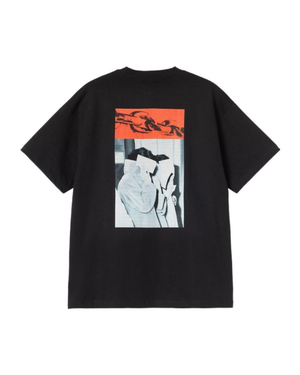 Carhartt Black Sean Hamilton 01 T-Shirt for men