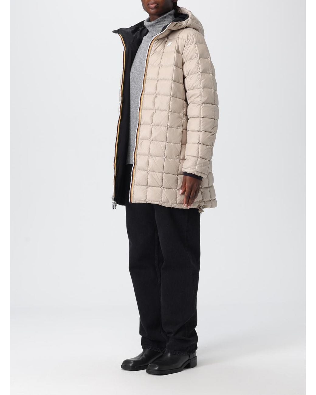 K-Way Blue Sophie St Thermo Heavy Reversible Jacket