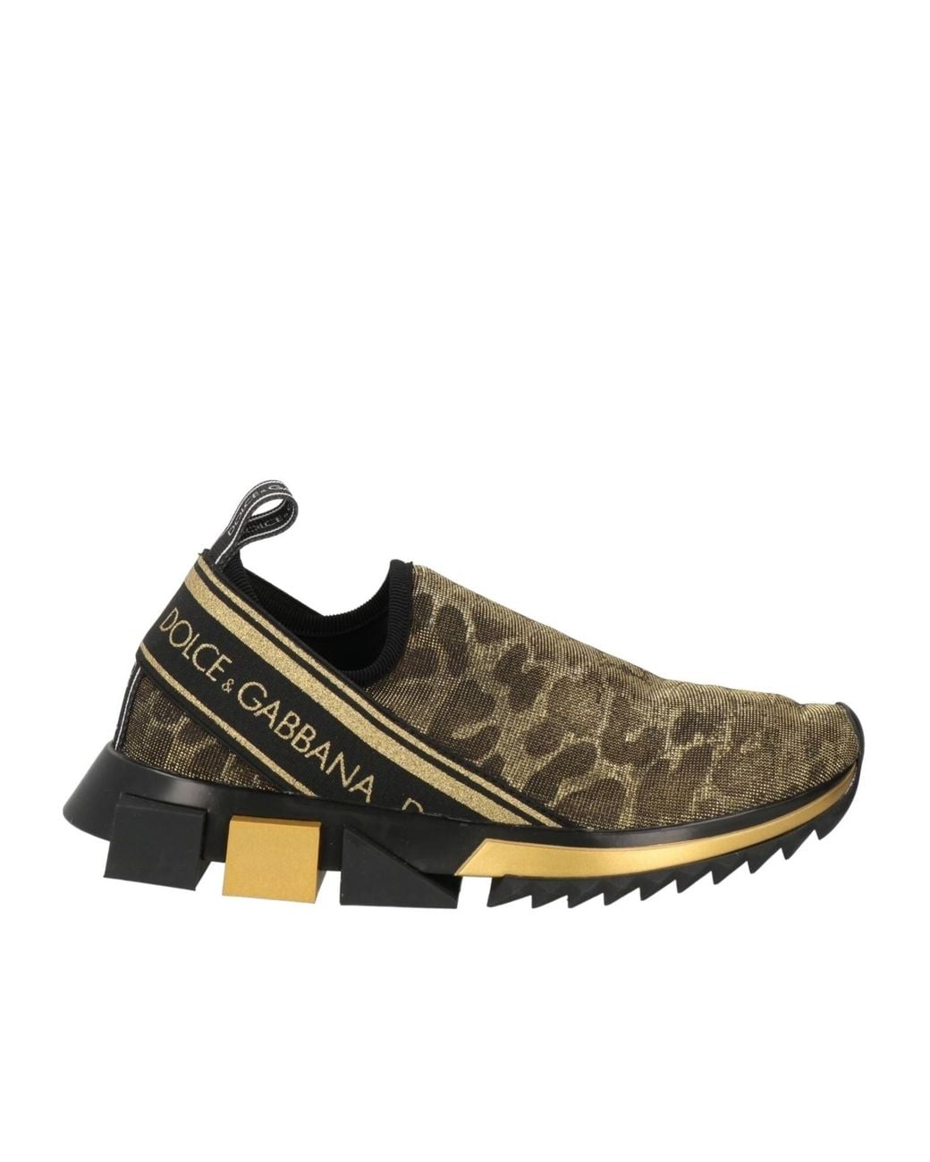 Dolce & Gabbana Black Sock Sneakers