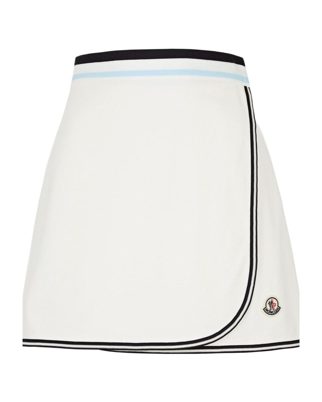 Moncler White Simple Cotton Dress