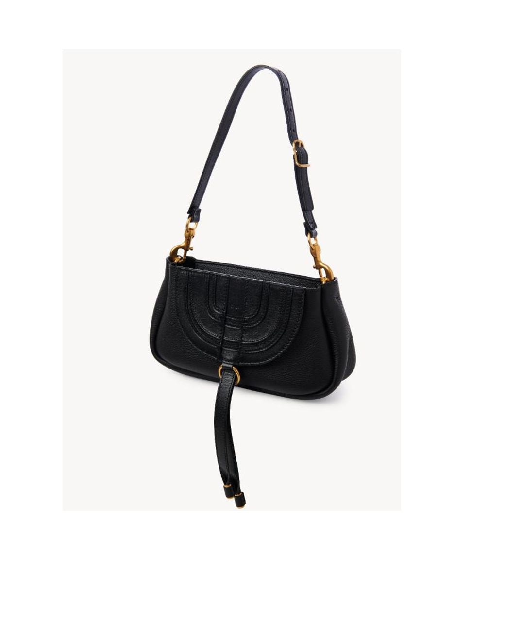 Chloé Black Chloé Marcie Small Shoulder Bag
