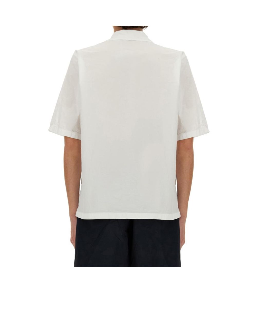 Aspesi White Precision Needle Shirt for men