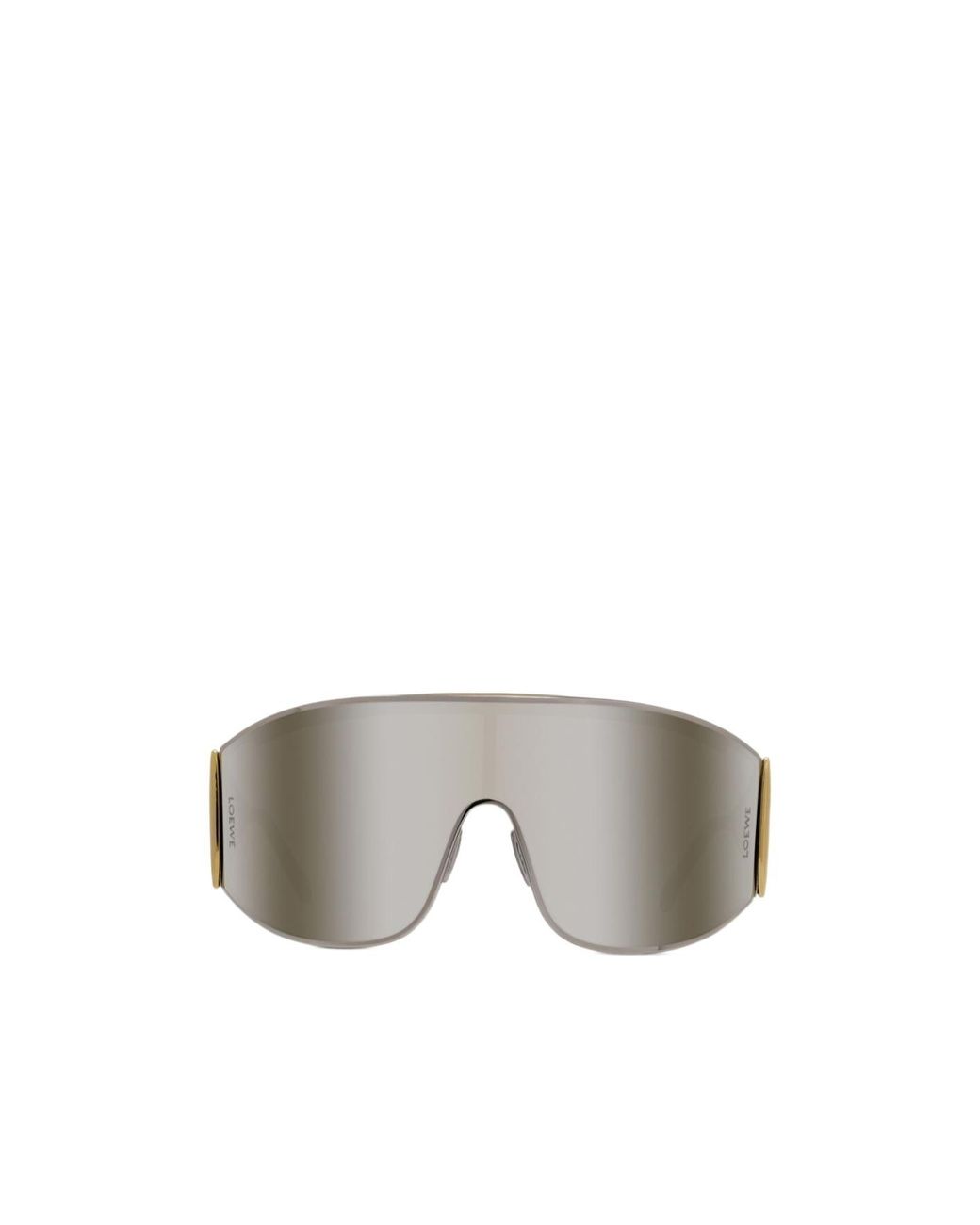 Loewe Gray Speed Mask Oversized Frame Sunglasses