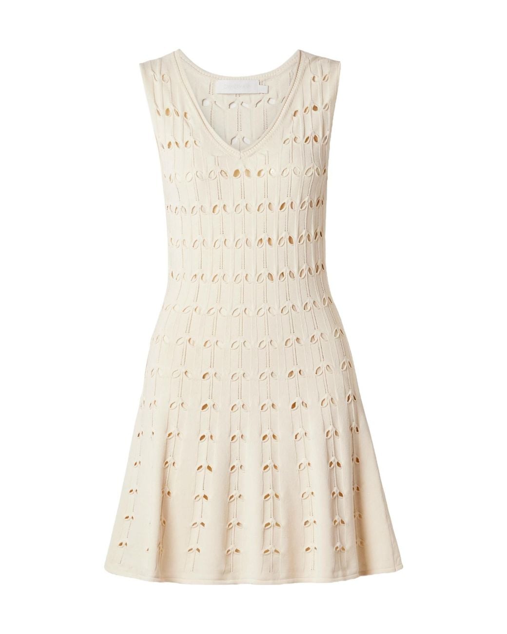 Zimmermann Natural Cutout Dress