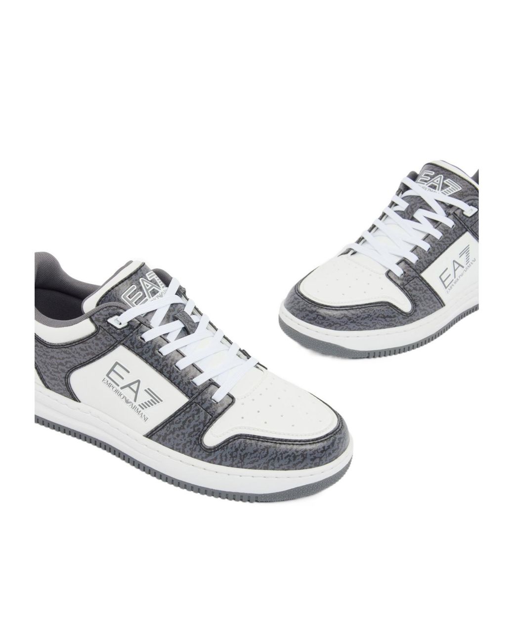 EA7 White Slasher Sneakers for men