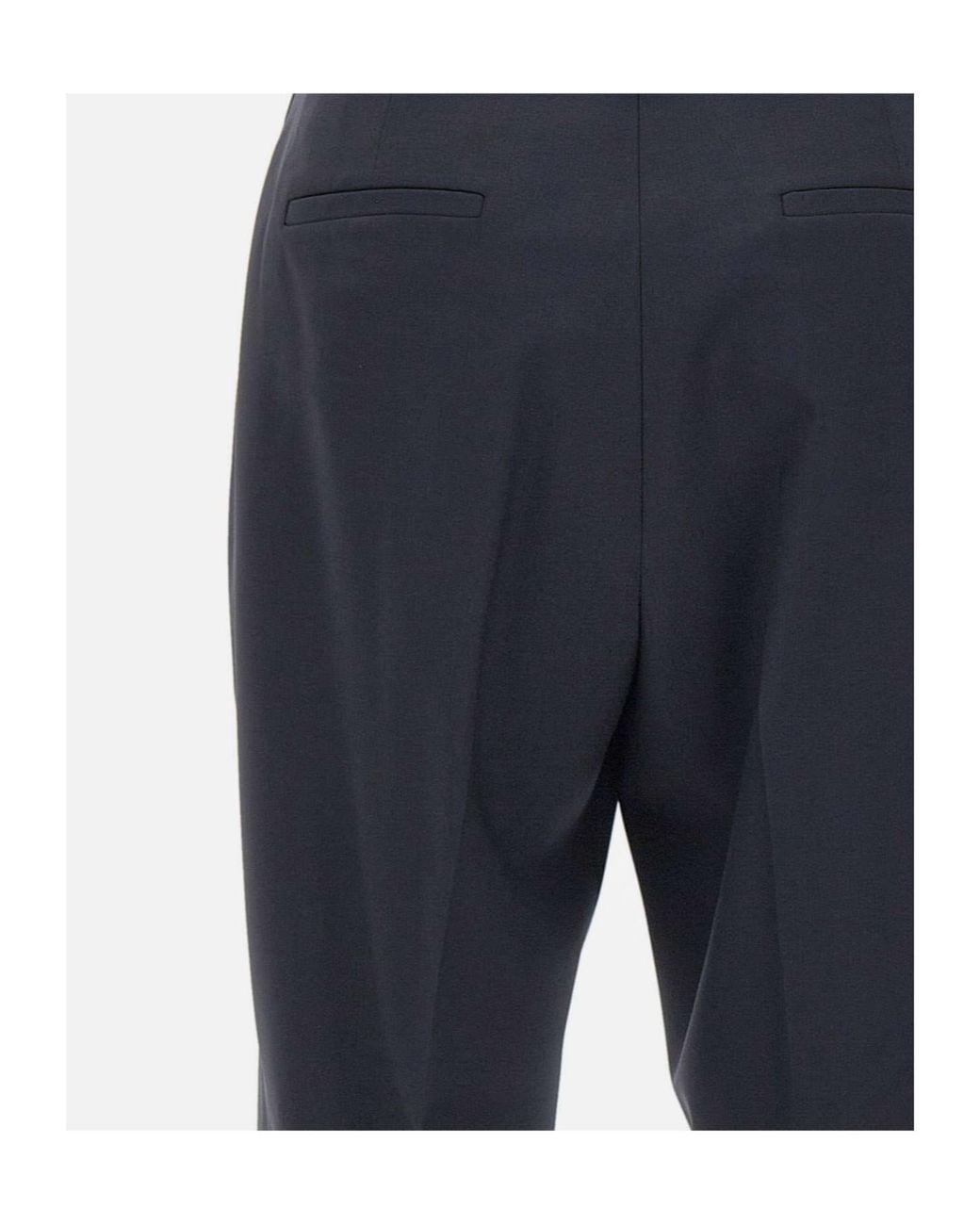 Fabiana Filippi Blue Montefalco Straight-Leg Pants
