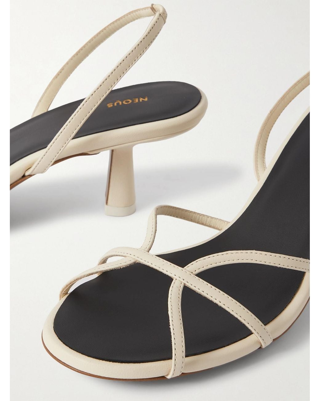 Neous Metallic High Heel Sandals