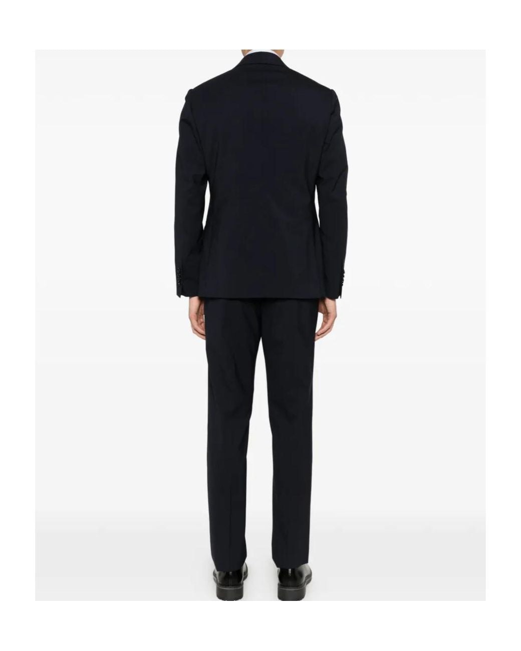 Lardini Blue Three-Piece Tailored Suits for men