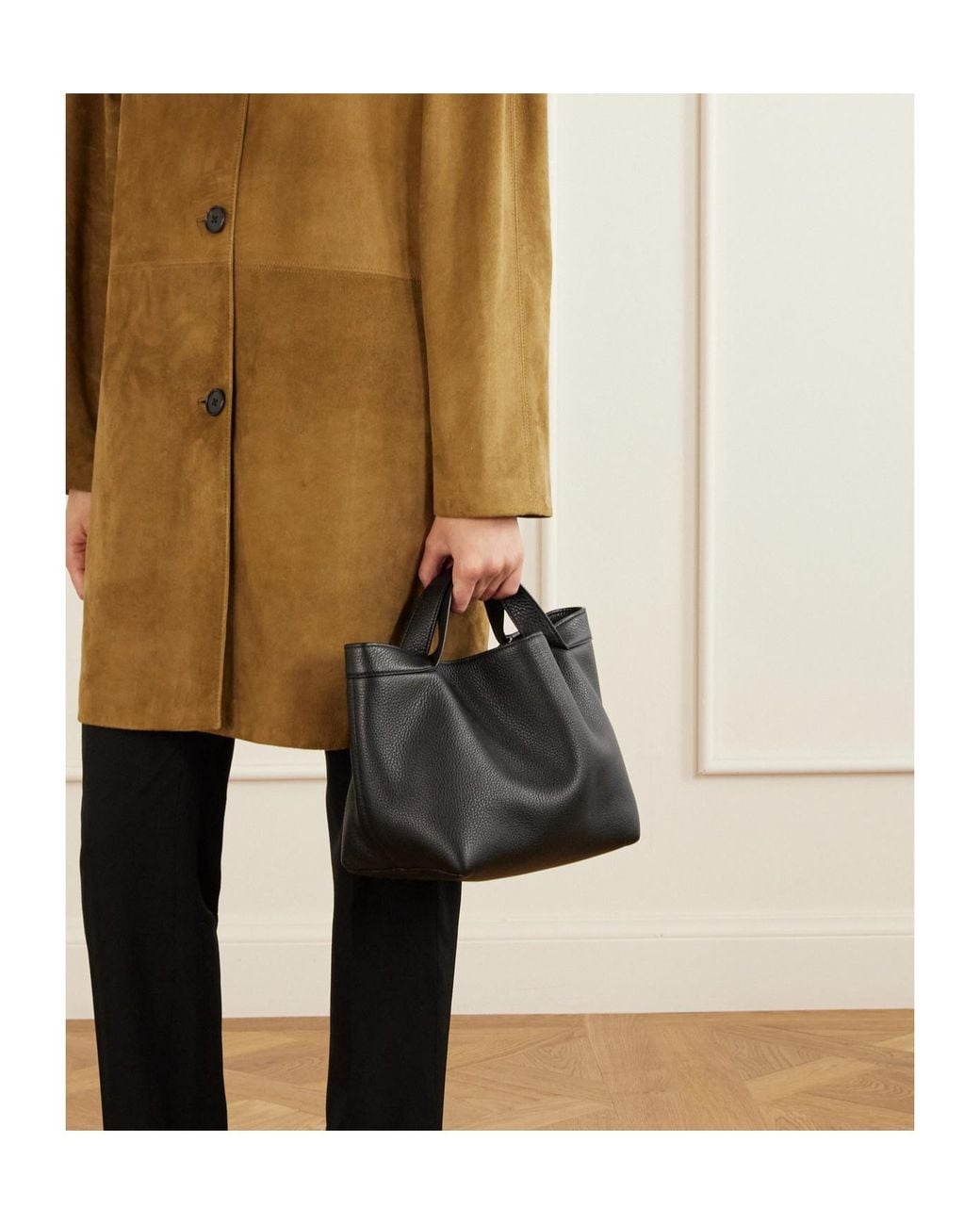The Row Blue Small Kit Tote Bag