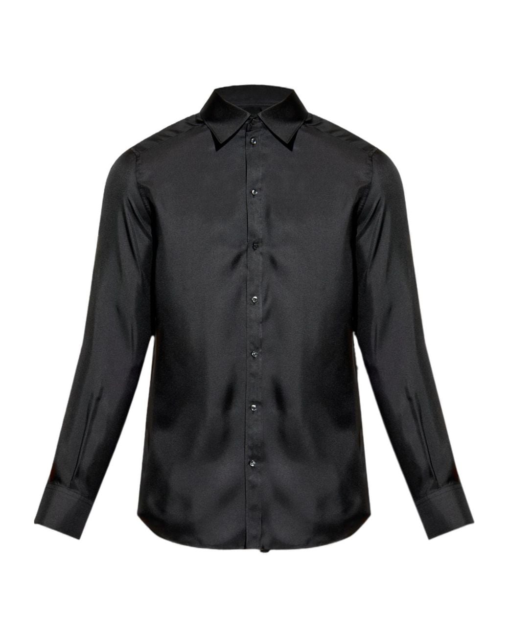 Dolce & Gabbana Black Long-Sleeved Shirt for men