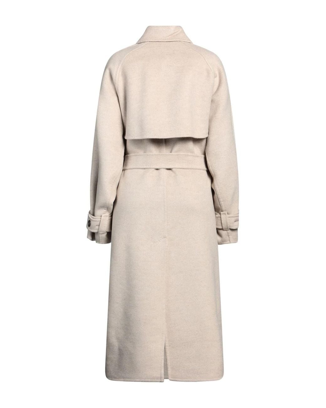 Max Mara Natural Long Single-Breasted Coat