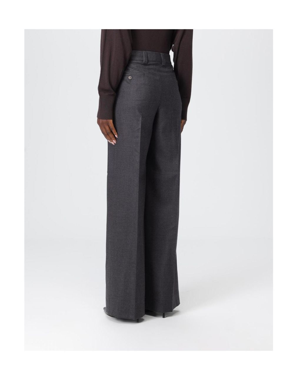 Incotex Blue Wool Tailored Pants