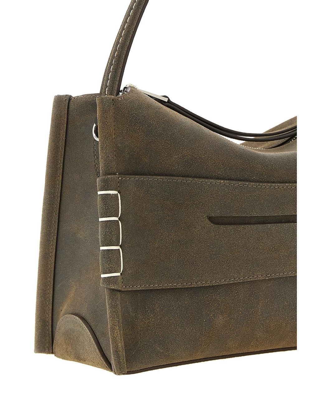 J.W. Anderson Gray Medium Loafer Shoulder Bag