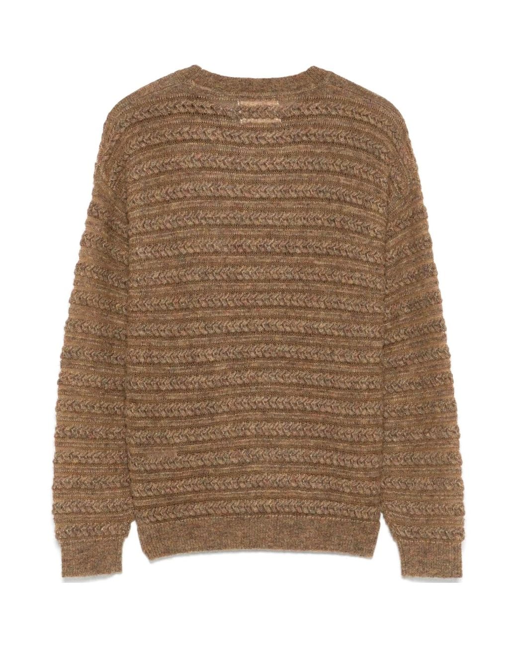 Isabel Marant Brown Isabel Marant Étoile Long-Sleeved Crewneck Jumper
