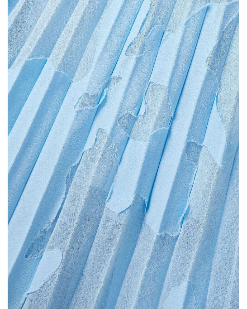 Jason Wu Blue A Medium-Length Chiffon Dress