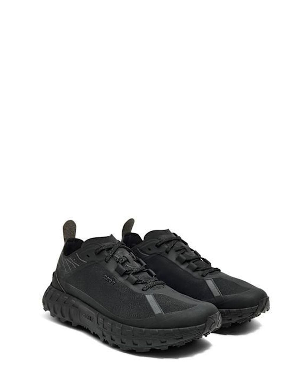 Norda Black Dyneema Trail Running Shoes for men