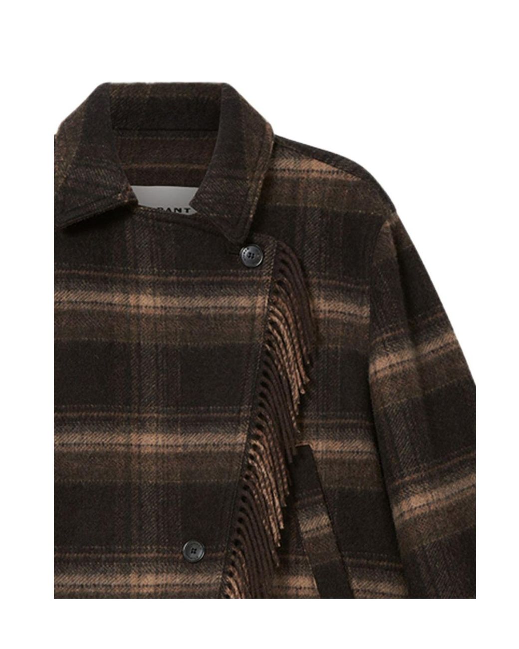 Isabel Marant Black Isabel Marant Étoile Galeane Checked Jacket