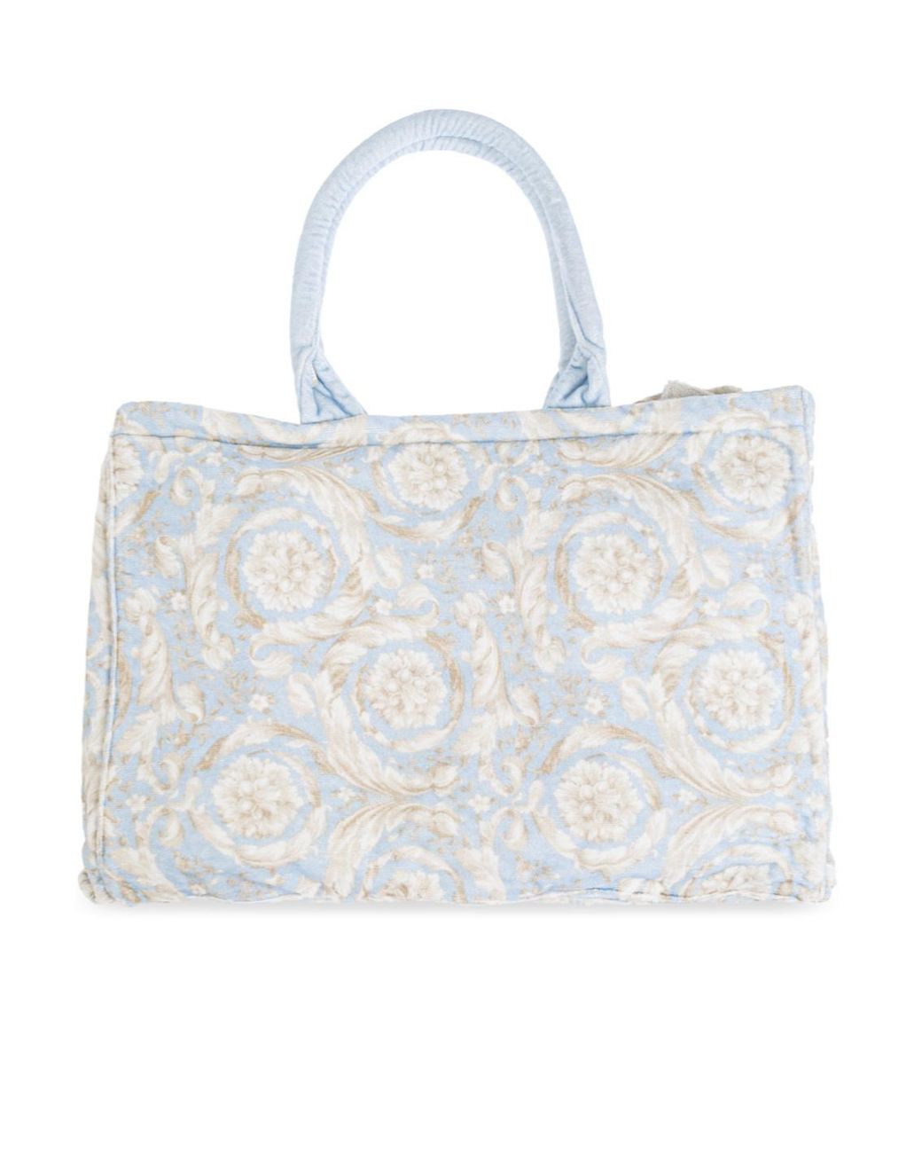 Versace White Rectangular Handbag for men