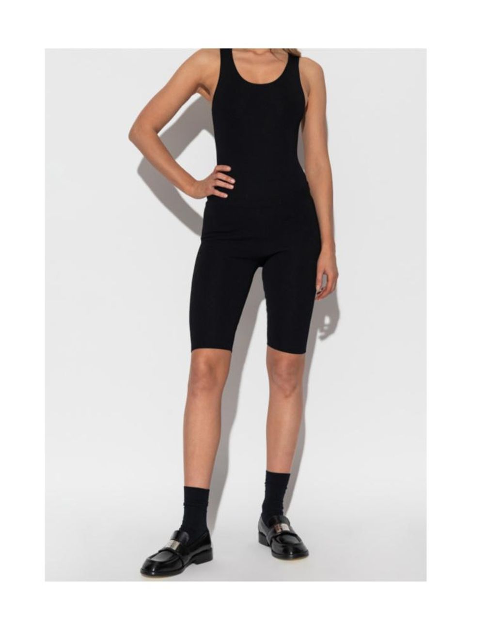 Entire studios Black Sleeveless Bodysuit